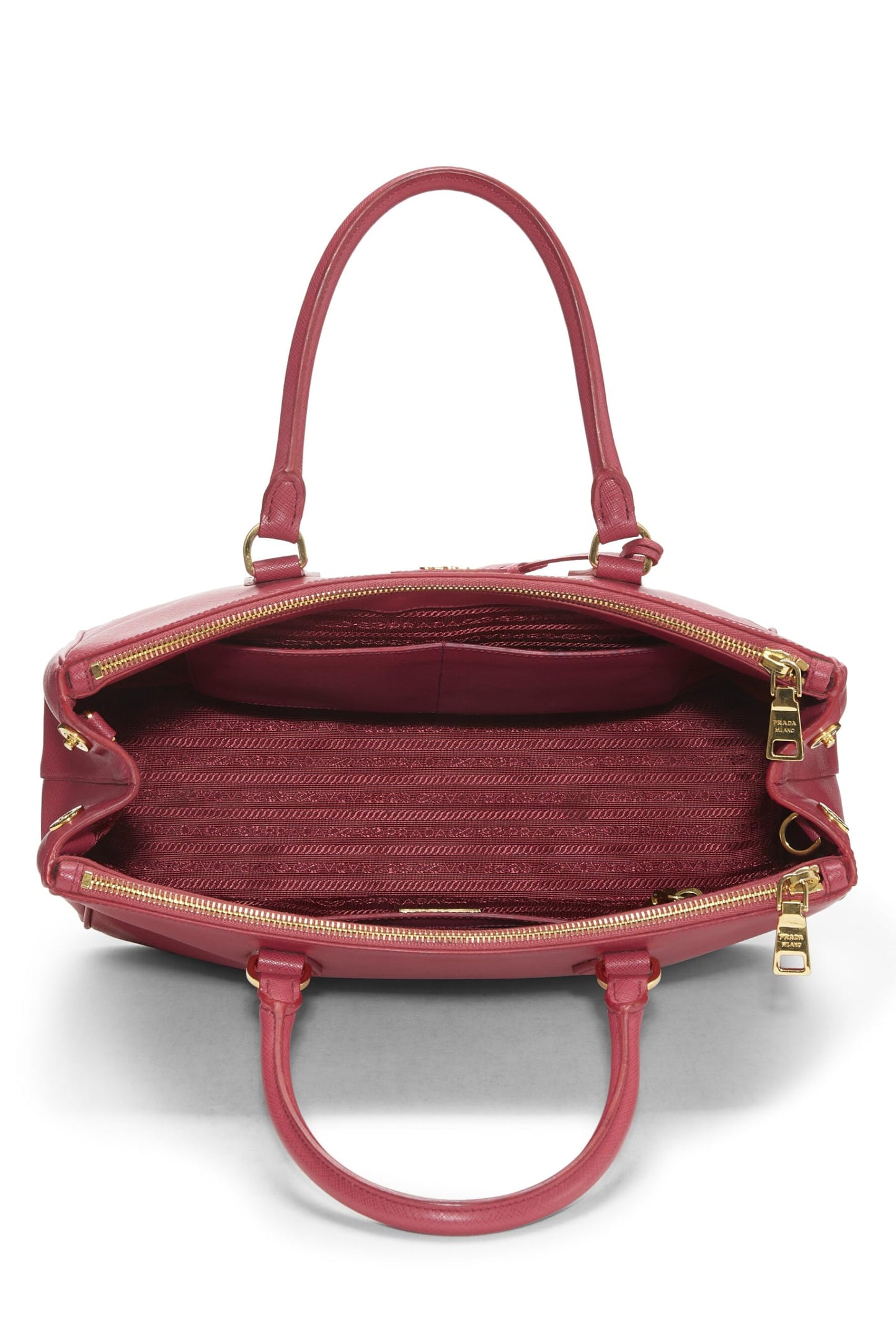 Prada Executive Tote Saffiano Pink Large Tote Bag