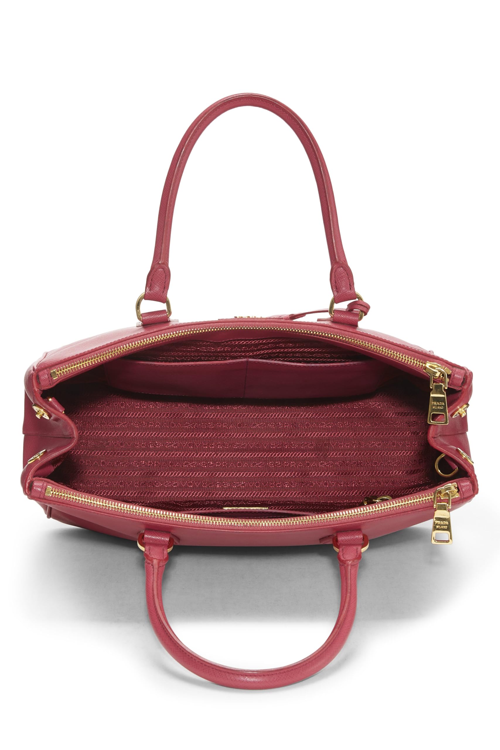 Prada Executive Tote Saffiano Pink Large Tote Bag