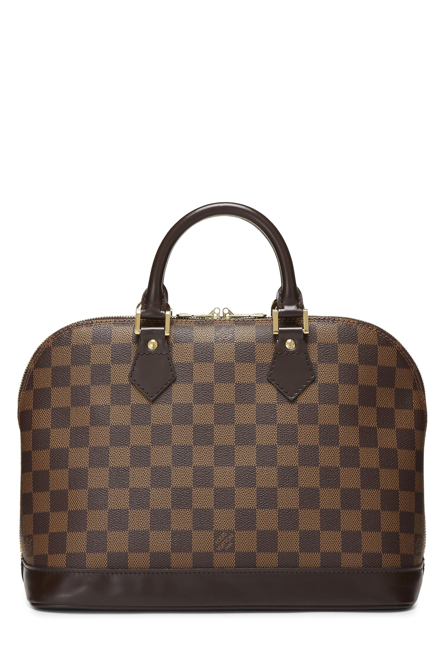 Louis Vuitton,  Damier Ebene Alma PM, Brown