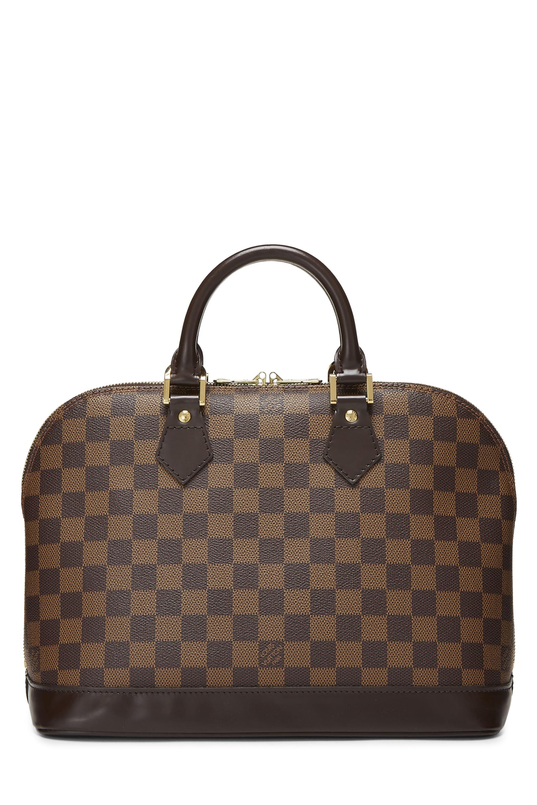 Louis Vuitton,  Damier Ebene Alma PM, Brown