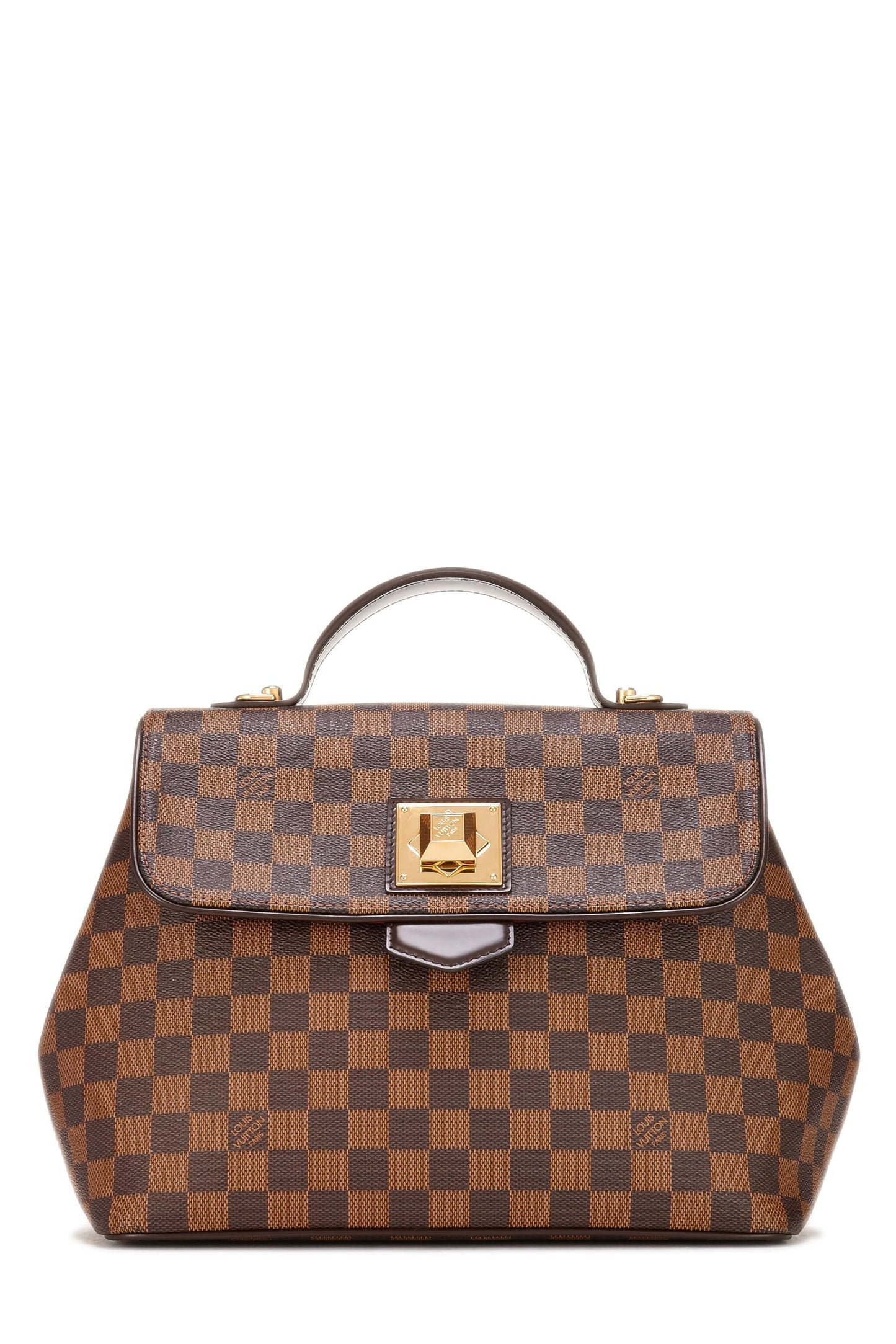 Louis Vuitton,  Damier Ebene Bergamo MM, Brown
