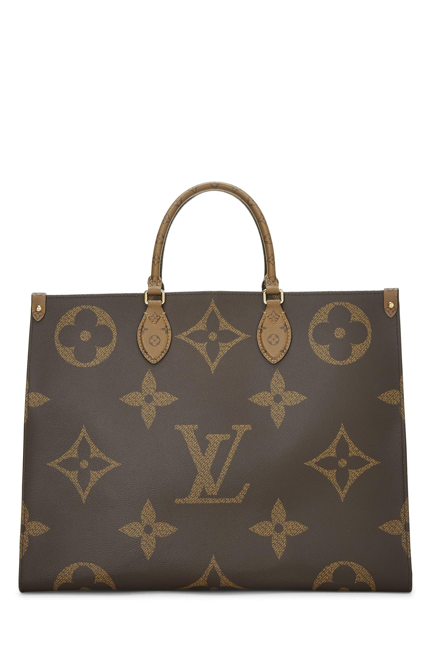 Louis Vuitton,  Monogram Reversed Giant On The Go GM, Brown