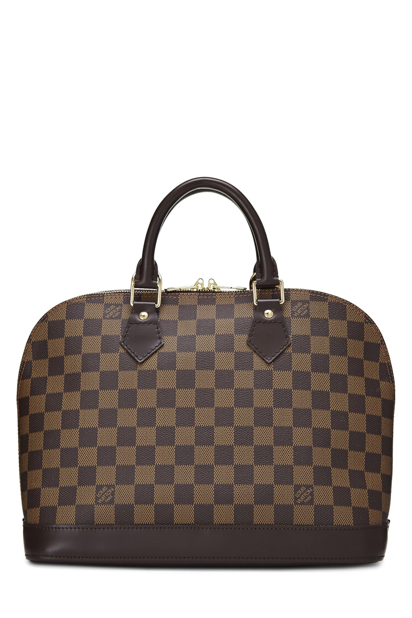 Louis Vuitton,  Damier Ebene Alma PM, Brown