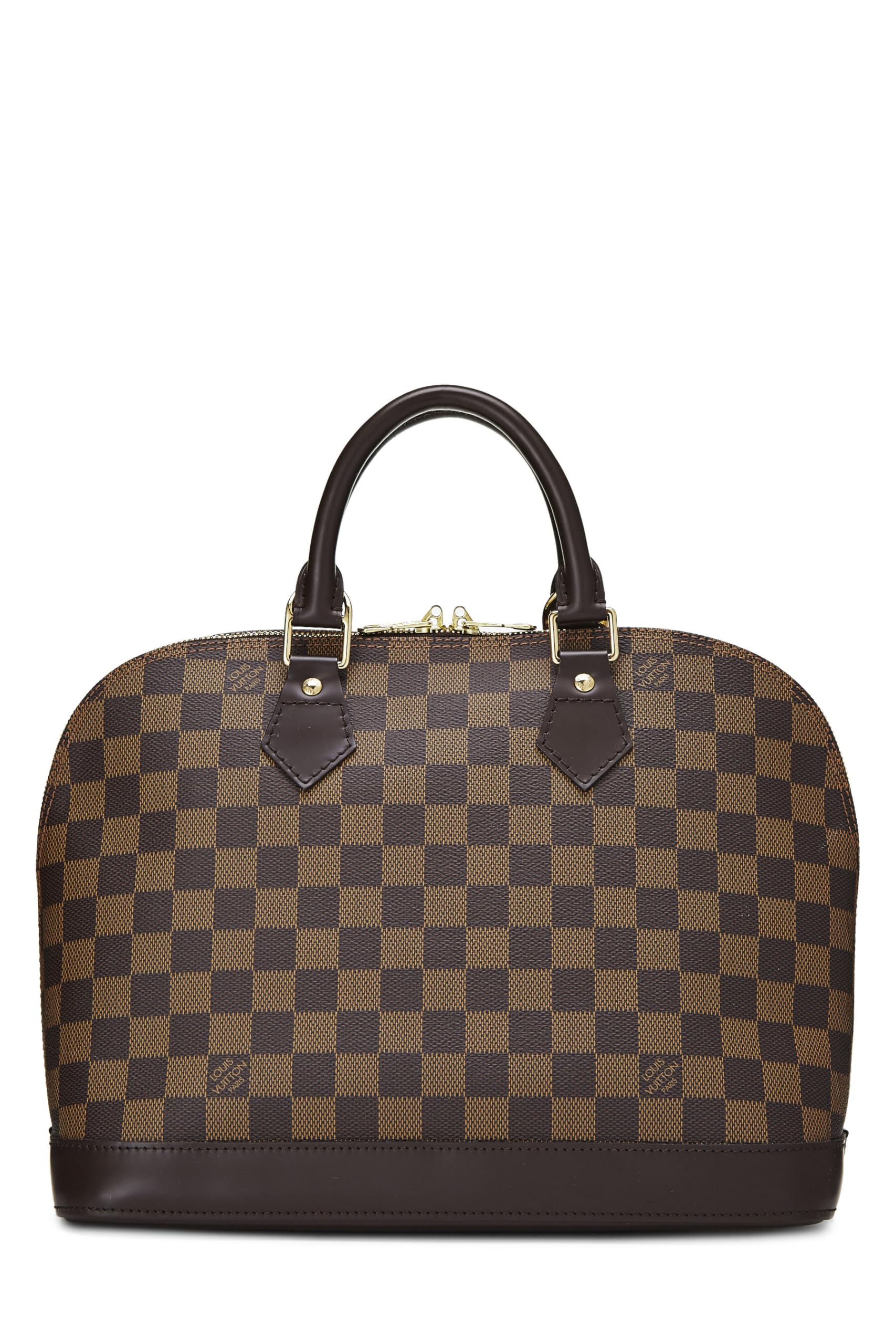 Louis Vuitton,  Damier Ebene Alma PM, Brown