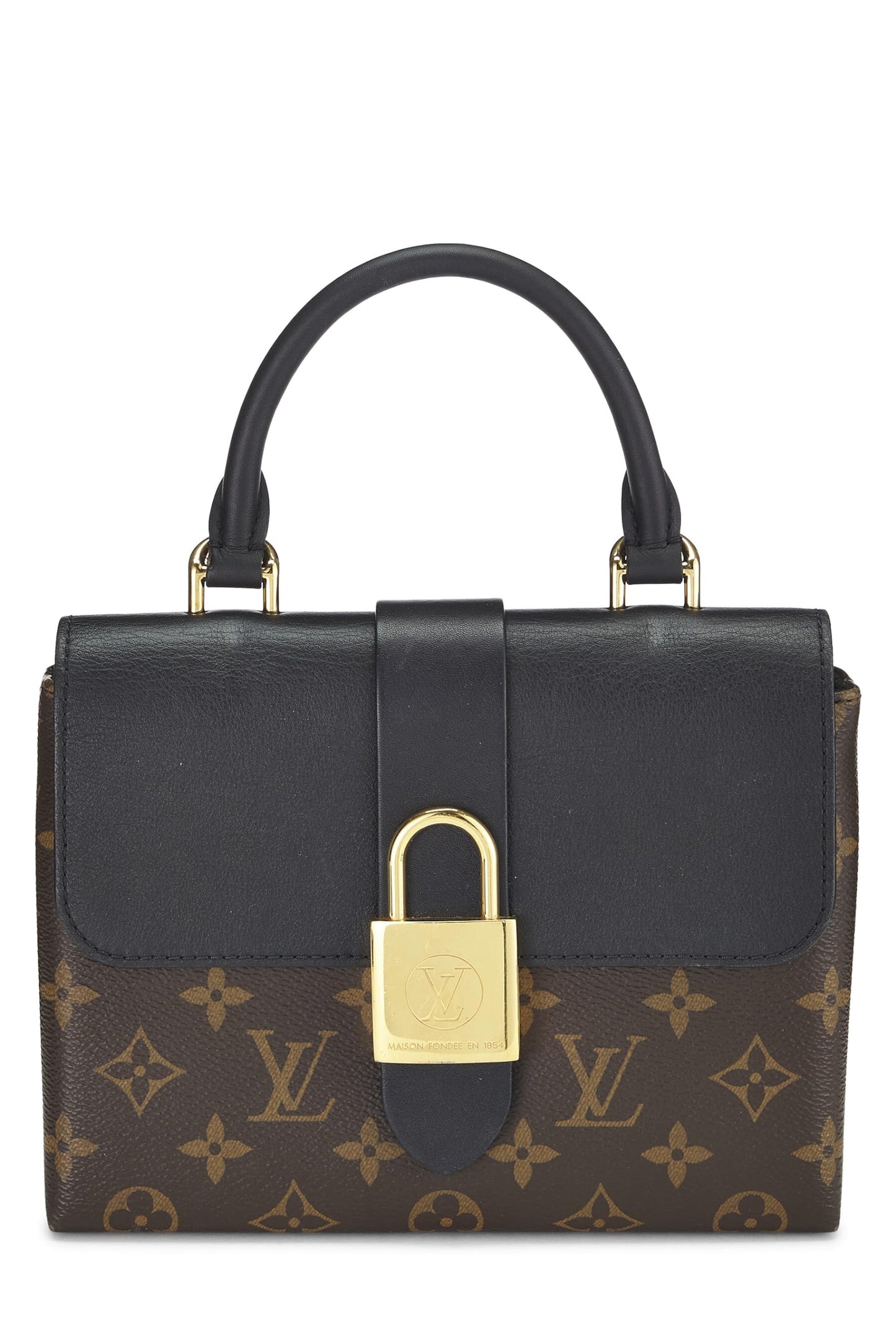 Louis Vuitton,  Black Monogram Locky BB, Black