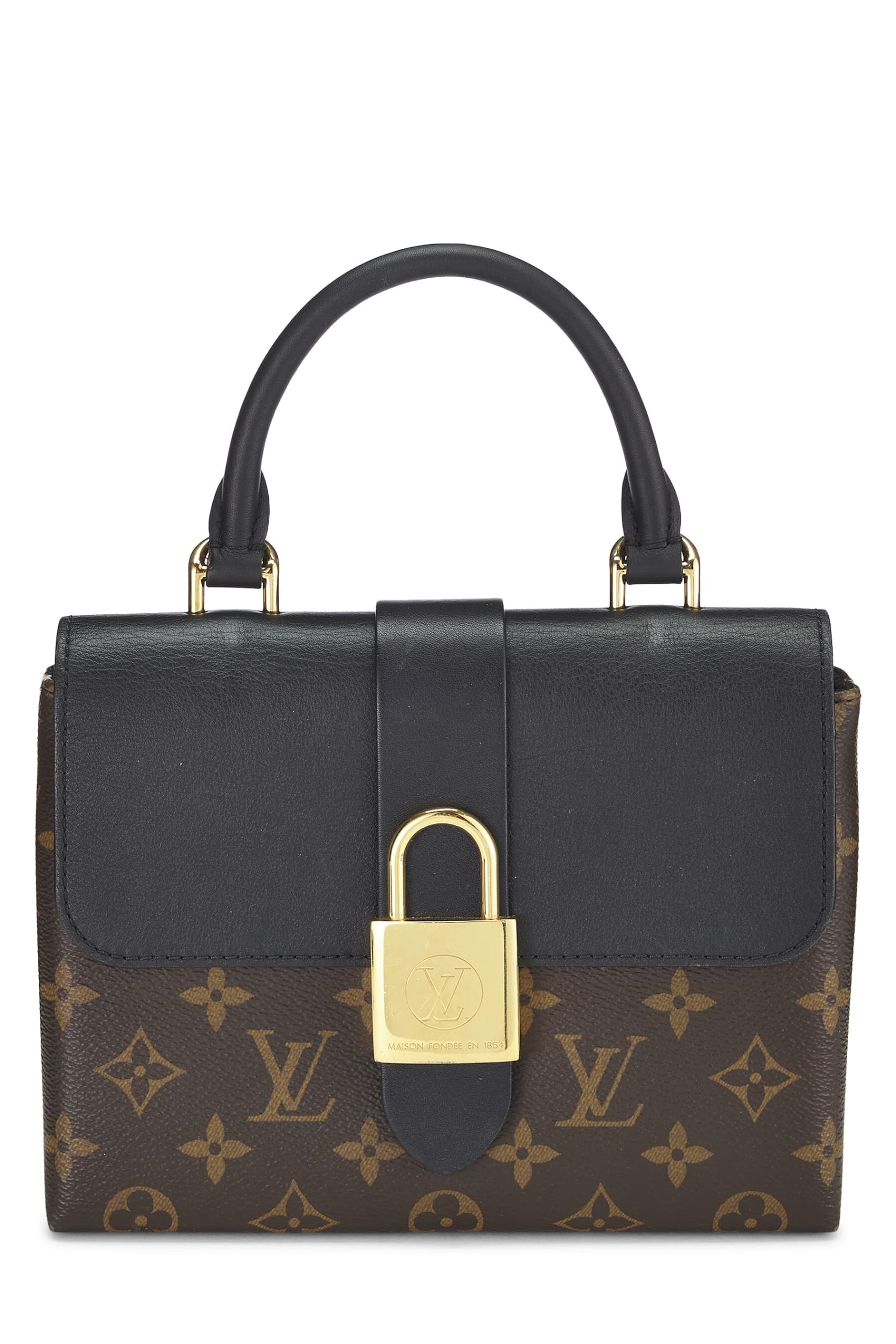 Louis Vuitton,  Black Monogram Locky BB, Black