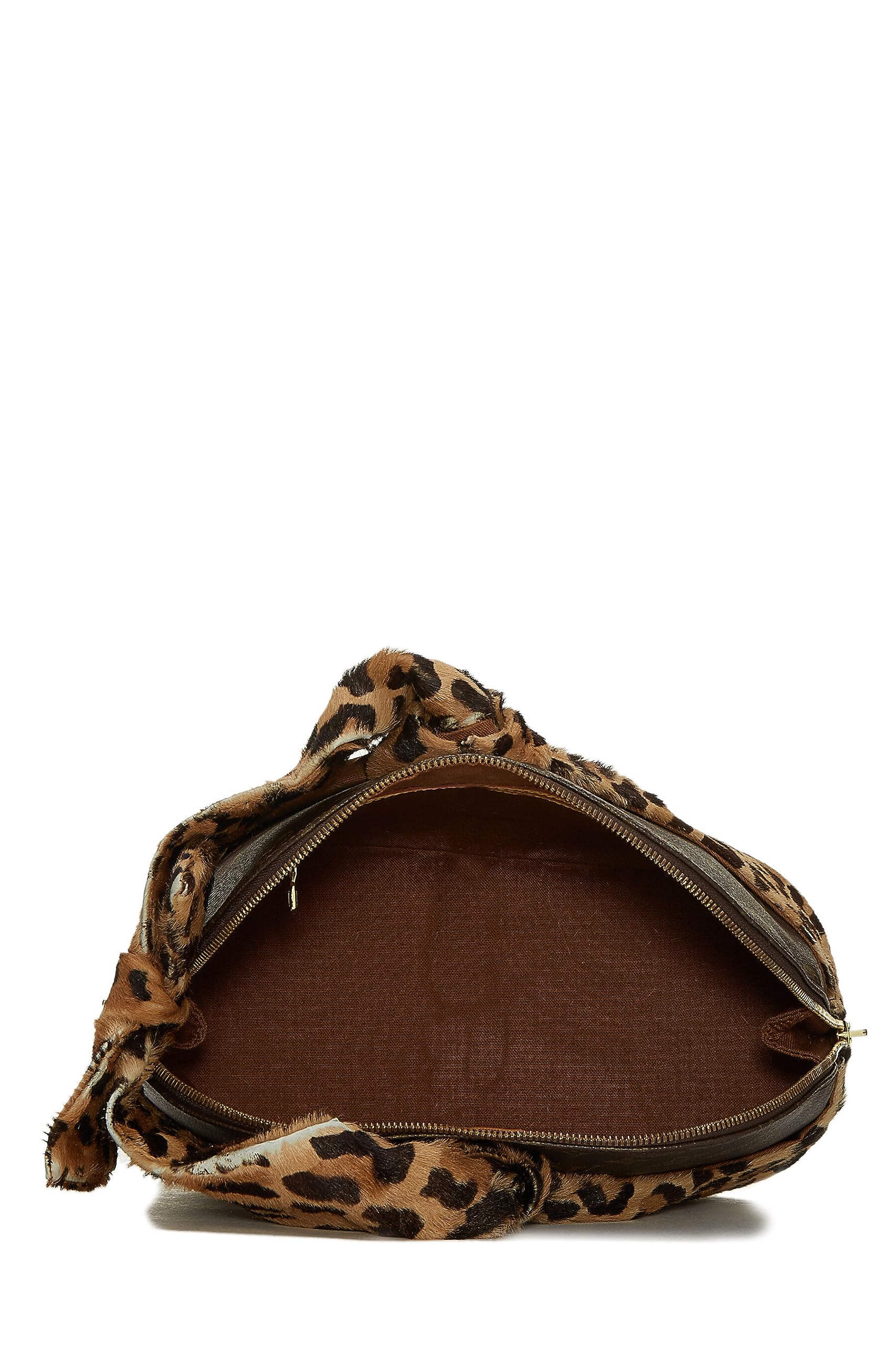 Louis Vuitton,  Alaïa x Louis Vuitton Monogram Leopard Alma, Brown