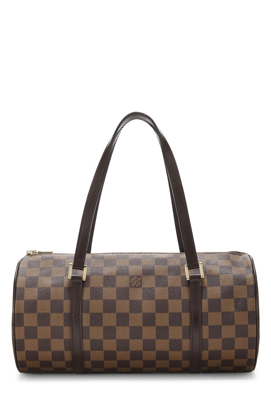 Louis Vuitton,  Damier Ebene Canvas Papillon 30, Brown
