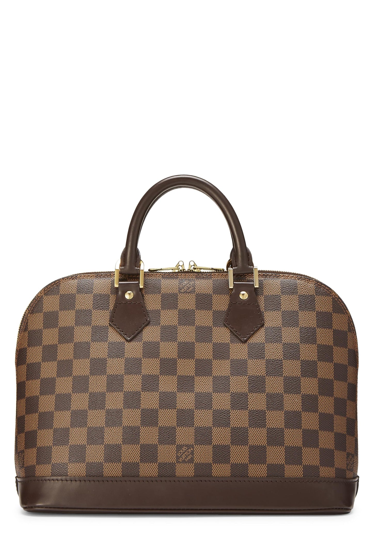 Louis Vuitton,  Damier Ebene Alma PM, Brown