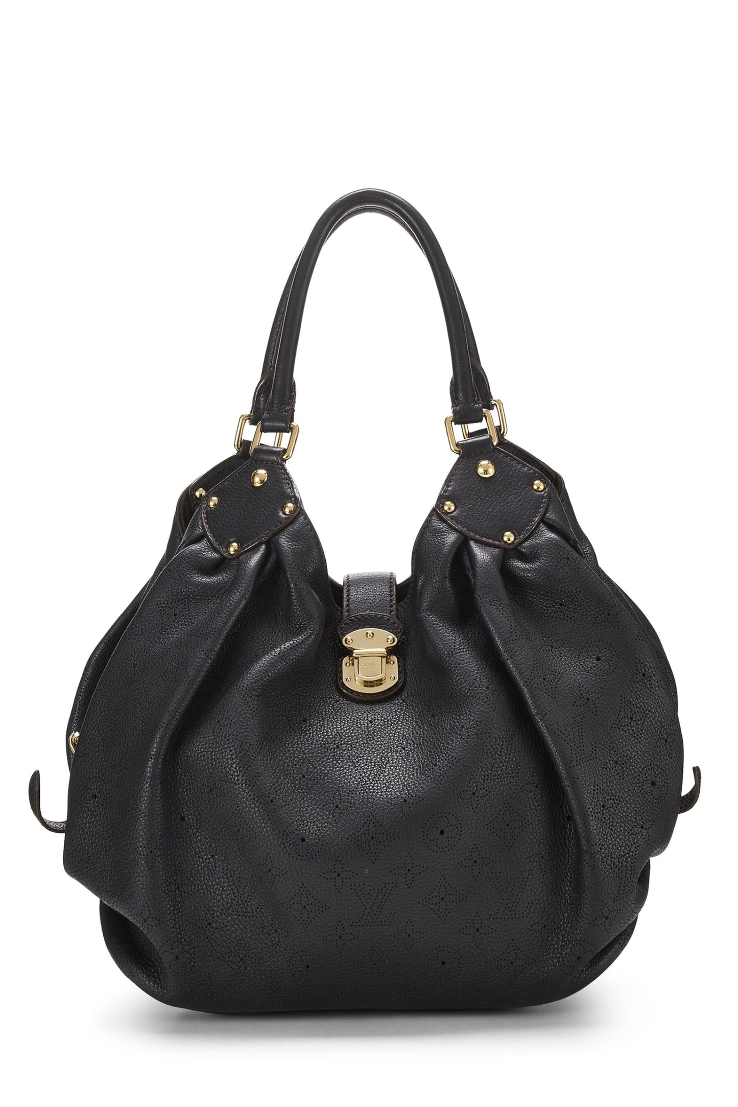 Louis Vuitton,  Black Monogram Mahina Large, Black