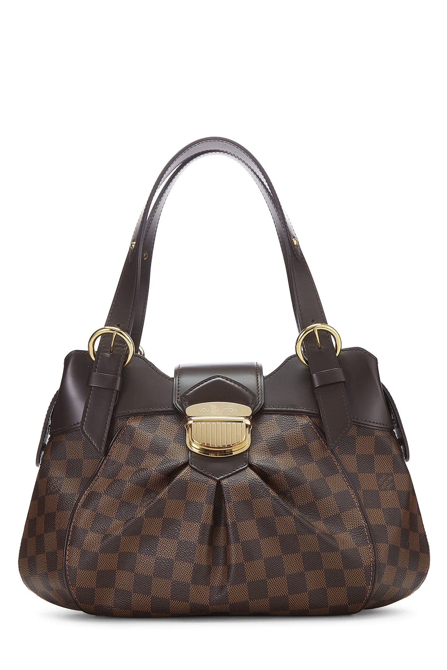 Louis Vuitton,  Damier Ebene Sistina PM, Brown