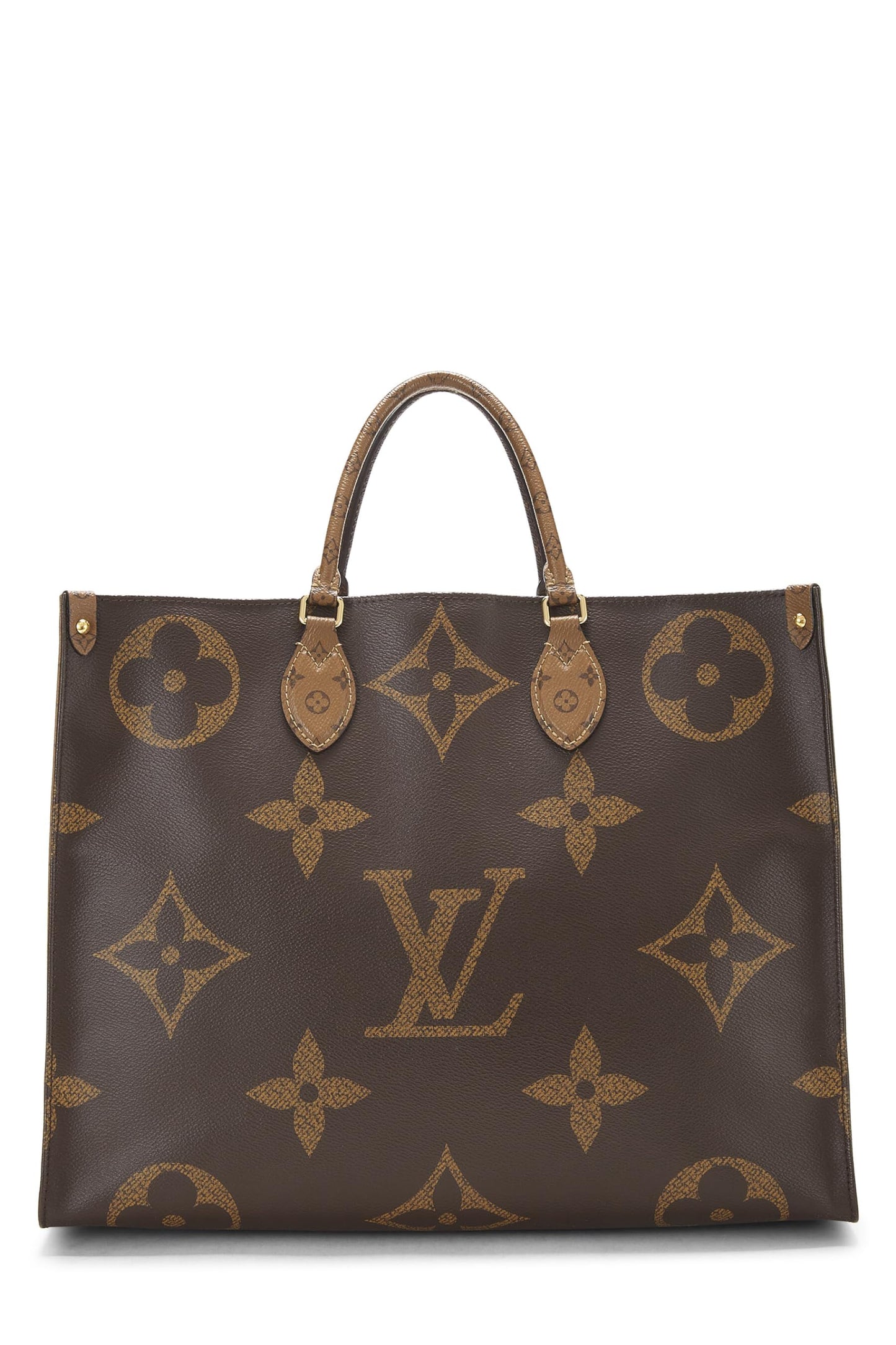 Louis Vuitton,  Monogram Reversed Giant On The Go GM, Brown