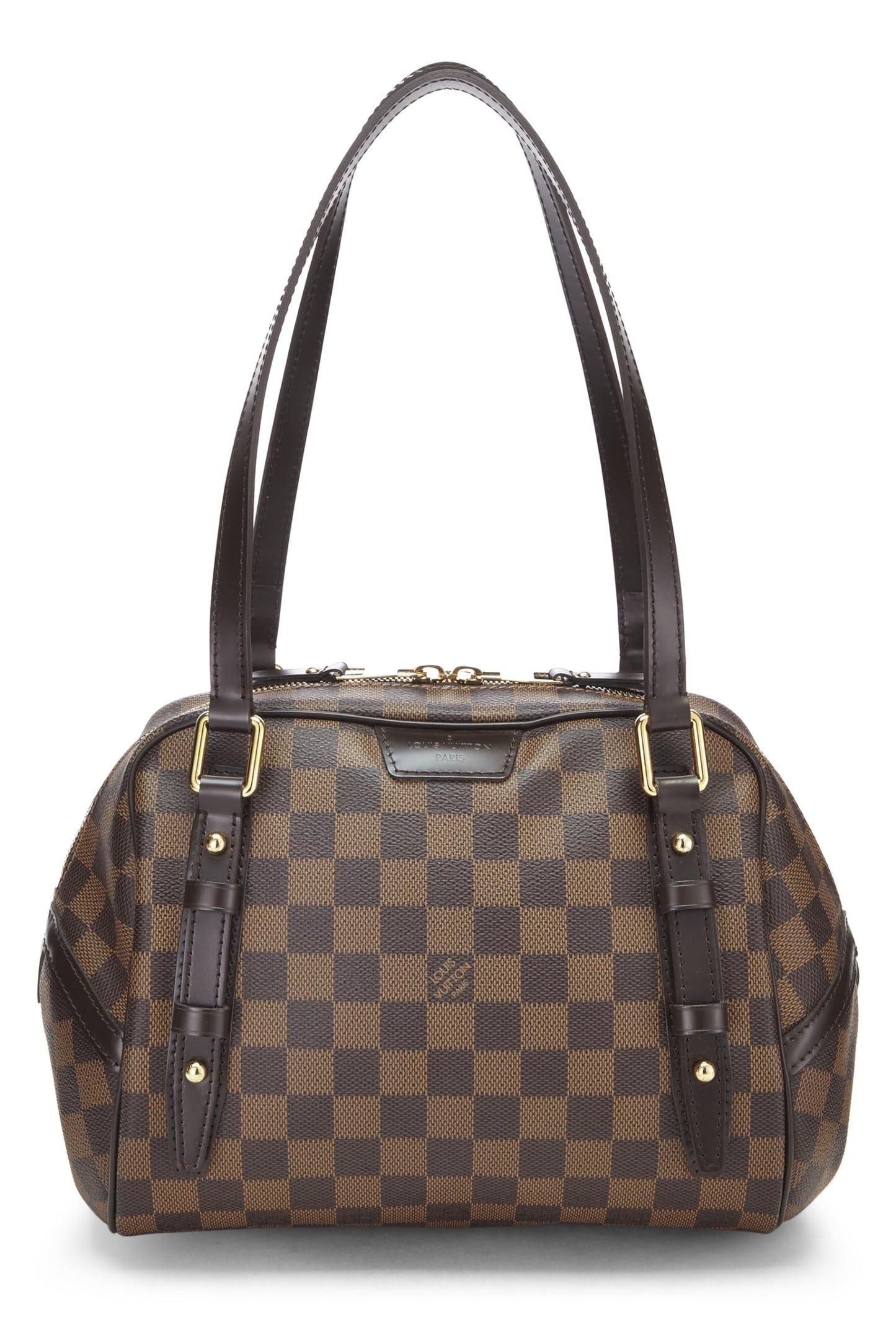 Louis Vuitton,  Damier Ebene Rivington PM, Brown