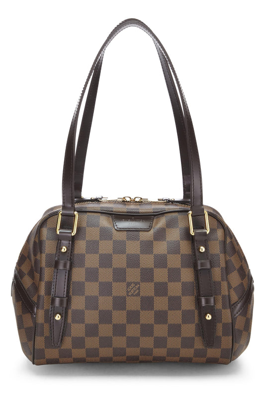 Louis Vuitton,  Damier Ebene Rivington PM, Brown