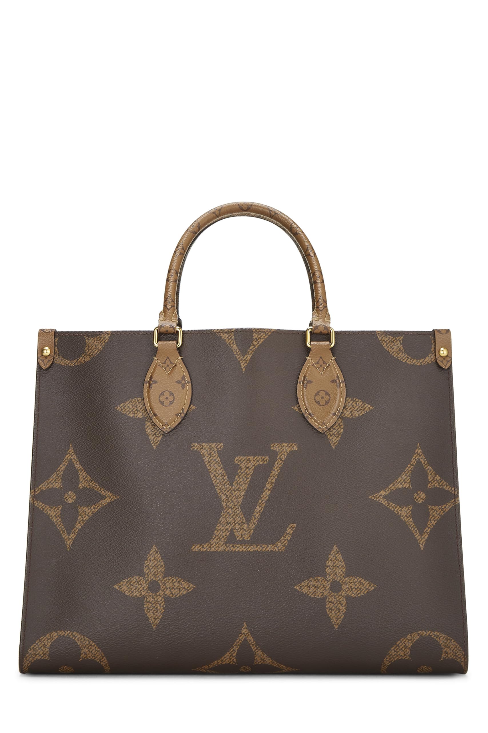 Louis Vuitton,  Monogram Reversed Giant On The Go MM, Brown