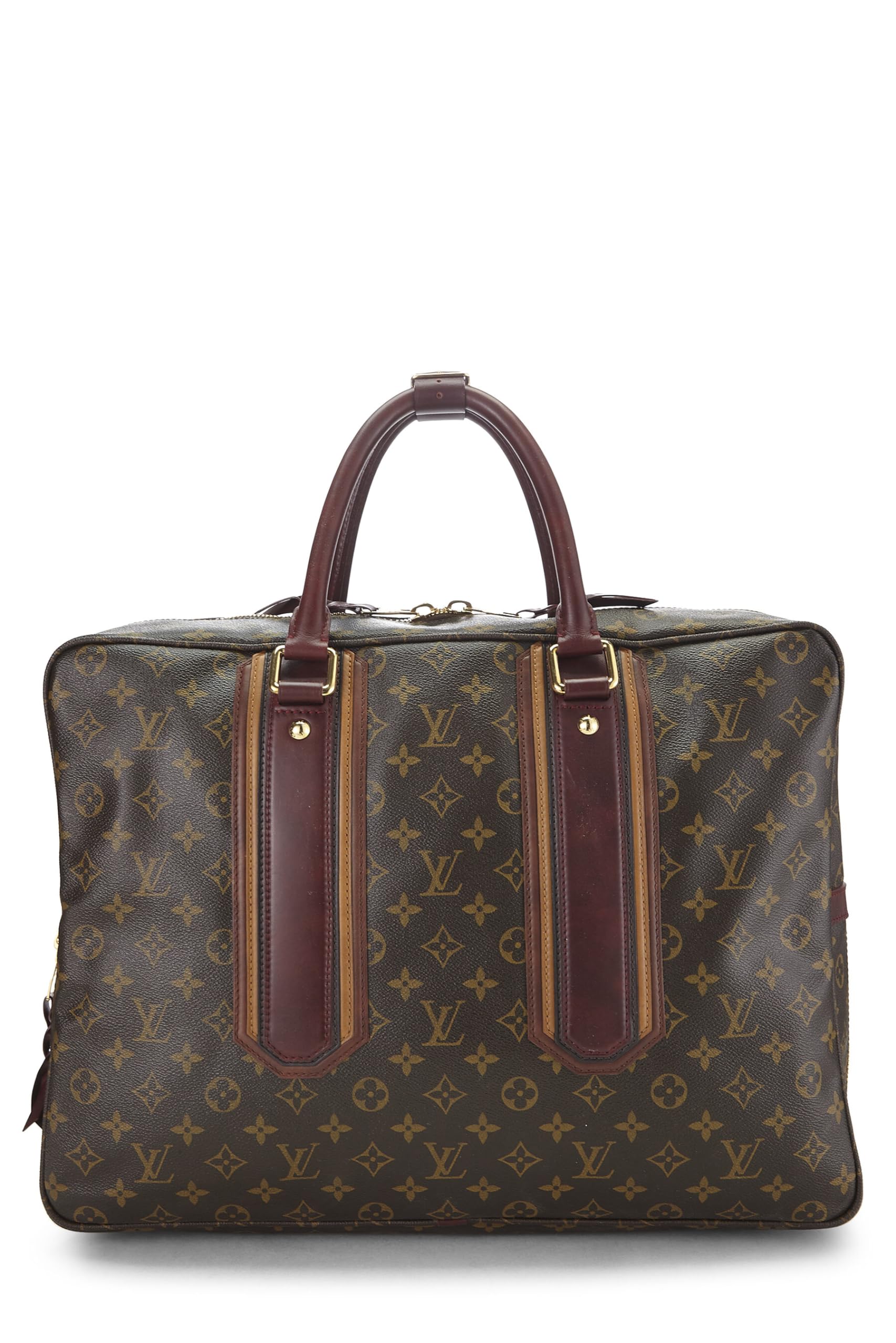 Louis Vuitton,  Monogram Bequia Porte Documents, Brown