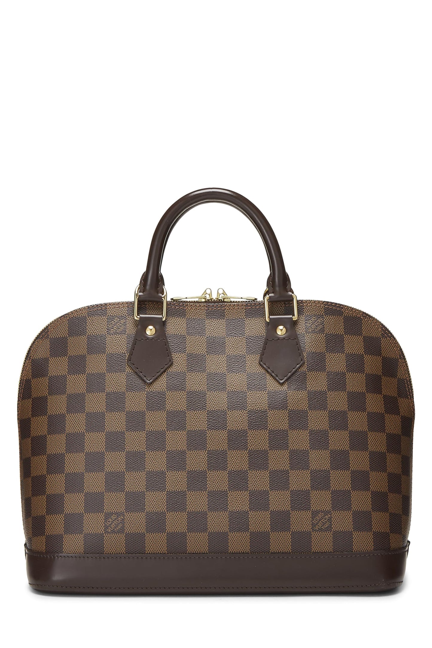 Louis Vuitton,  Damier Ebene Alma PM, Brown