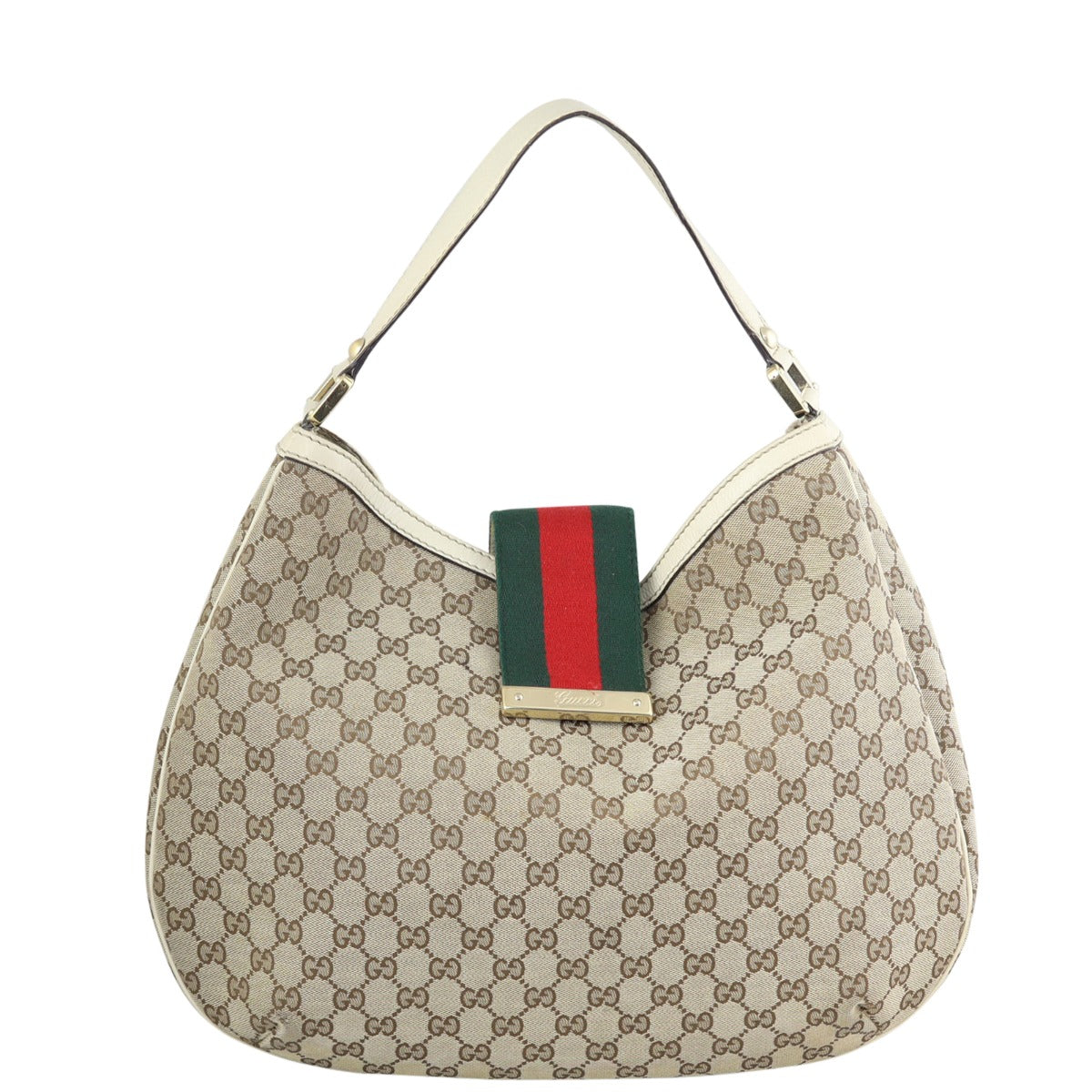 Gucci GG Canvas New Ladies Web Hobo