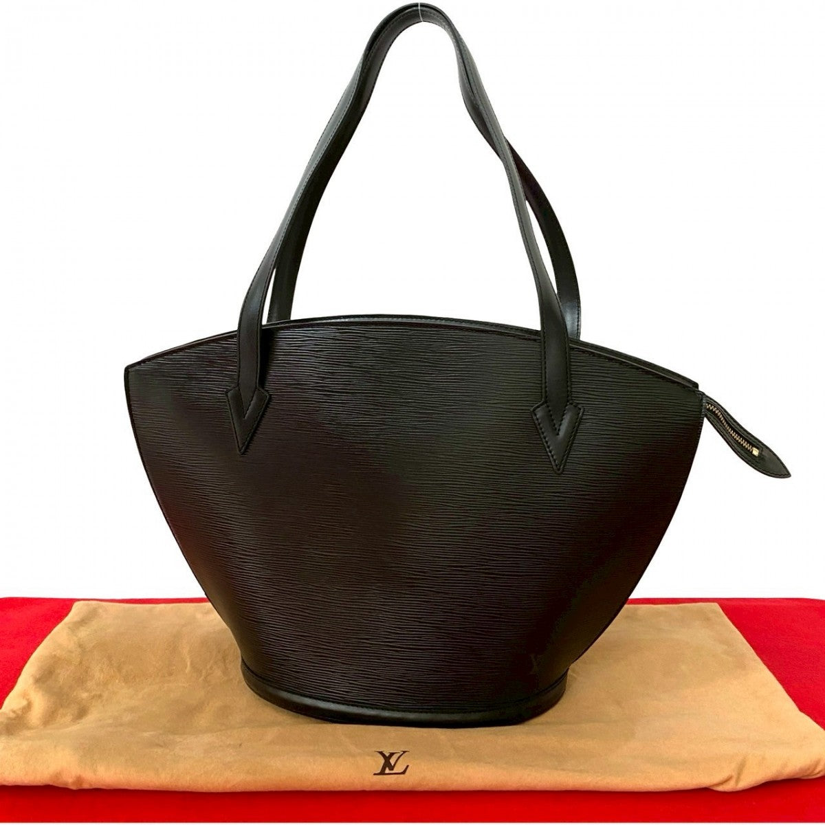 Louis Vuitton M52262 Epi Sunjack shopping Leather Black Tote Bag