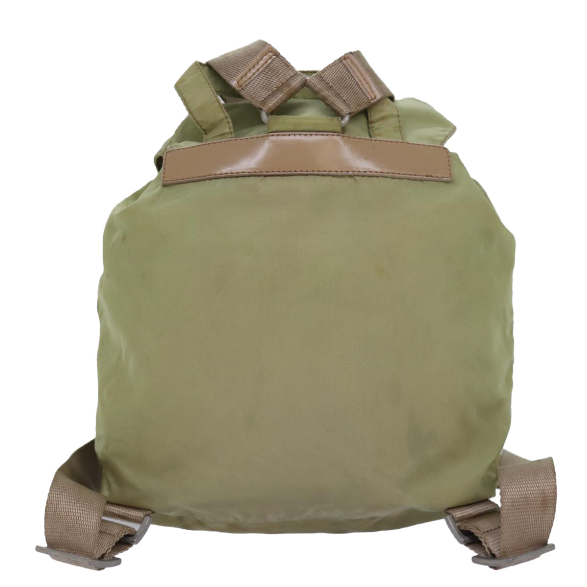 Prada Backpack Khaki Auth Nylon Khaki Auth 82104