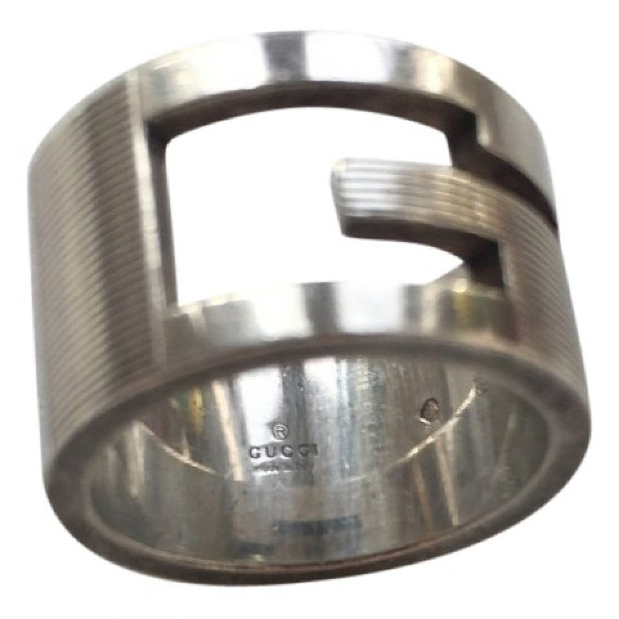 Gucci icon silver silver rings