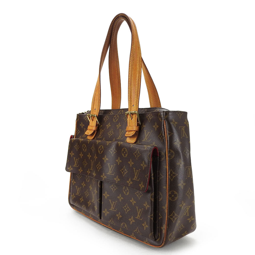 Louis Vuitton M51162 Multiplex Monogram Brown Tote Bag