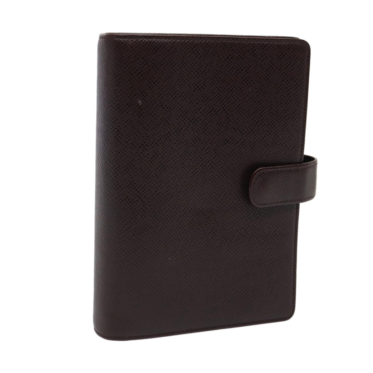 Louis Vuitton Taiga Leather Agenda MM Day Planner Cover Acajou Fashion Accessory