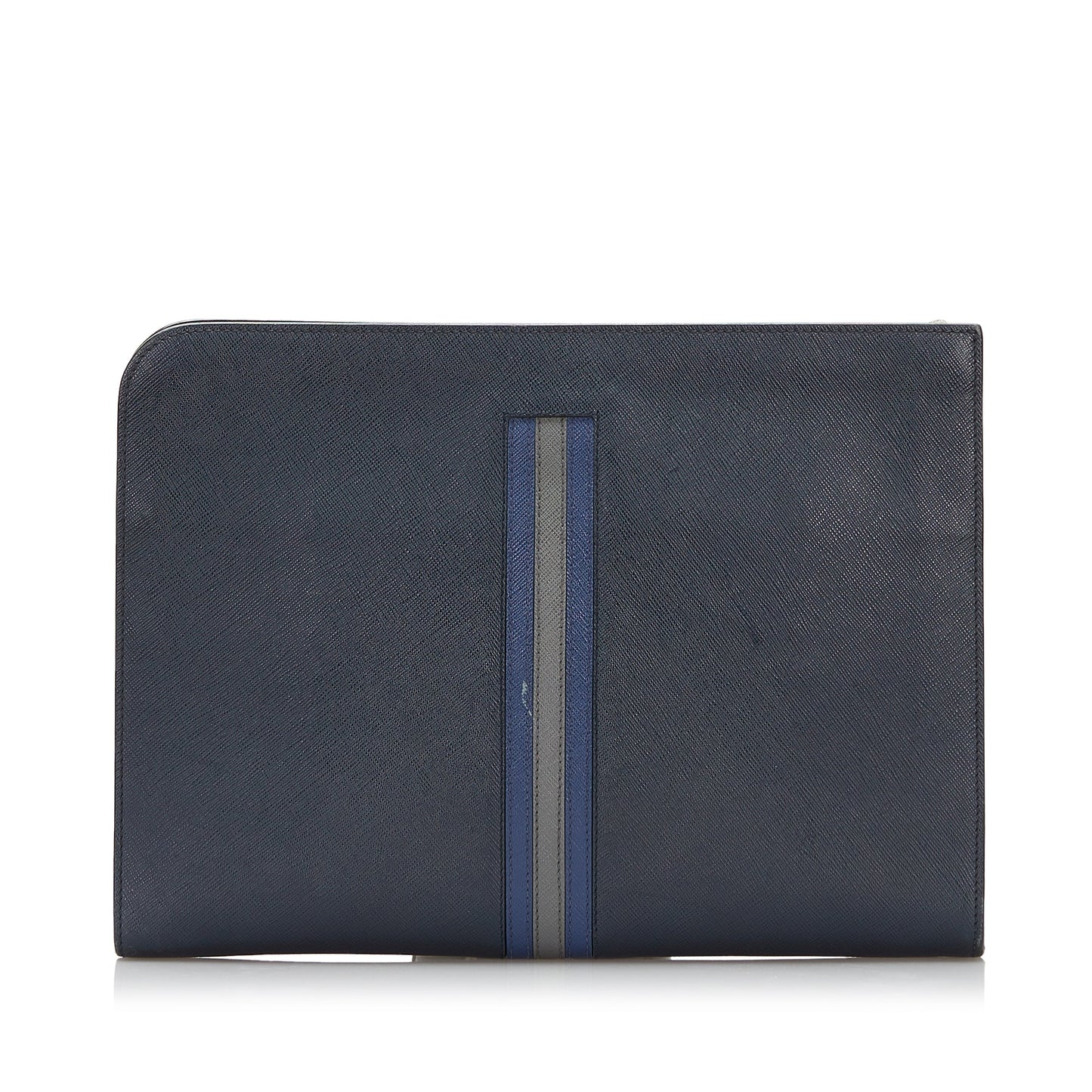 Prada Around Portfolio Clutch Bag Saffiano Zip