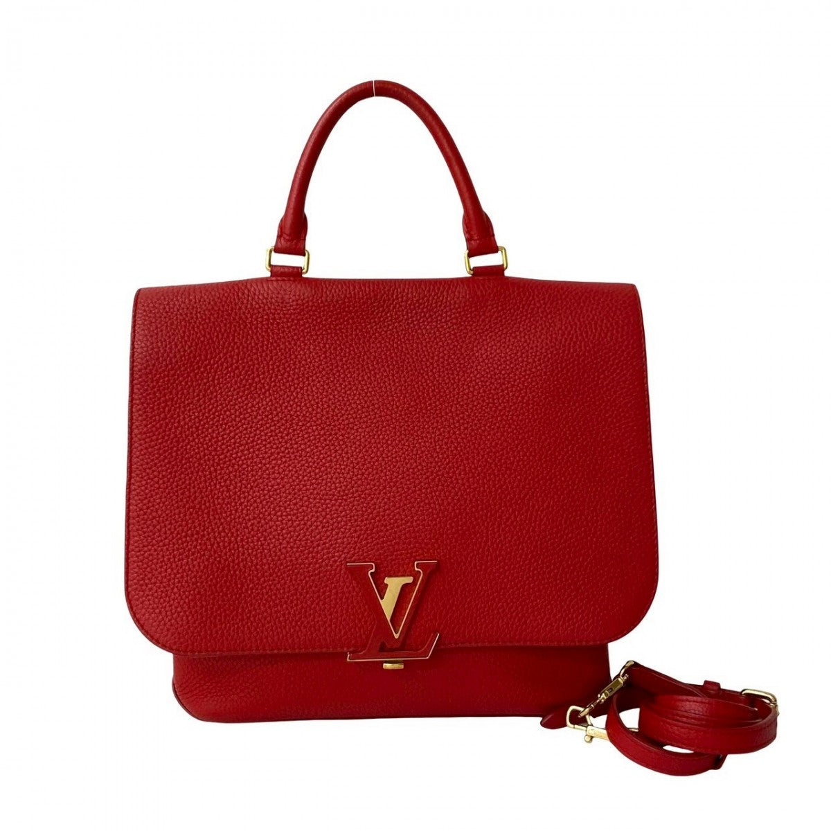 Louis Vuitton Volta Leather Red Shoulder Bag