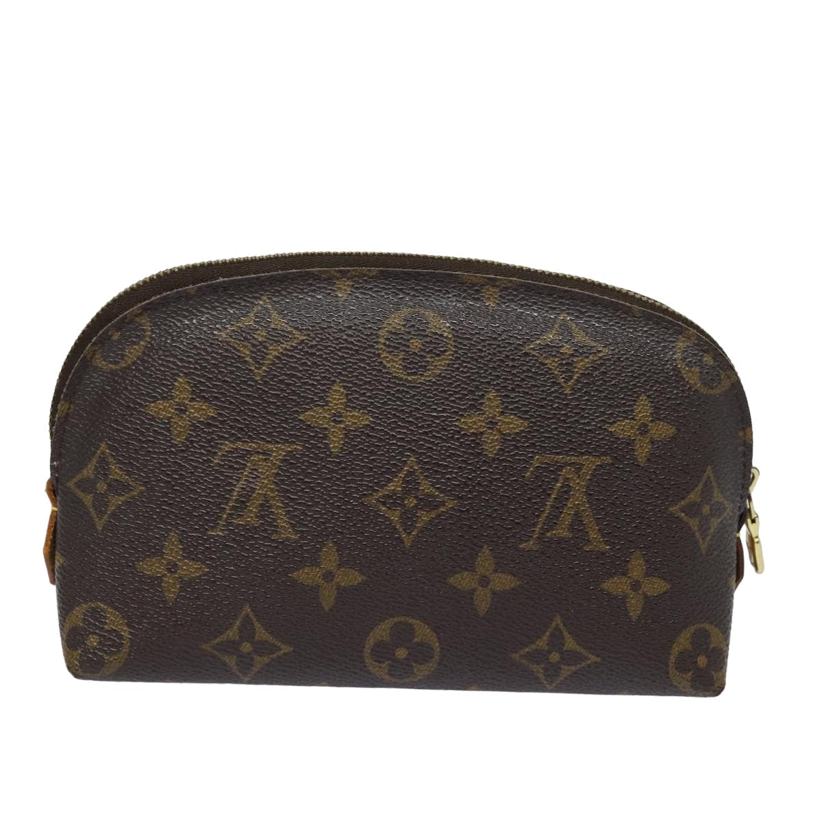 LOUIS VUITTON Monogram Pochette Cosmetic PM Cosmetic Pouch M47515 LV Auth 82206