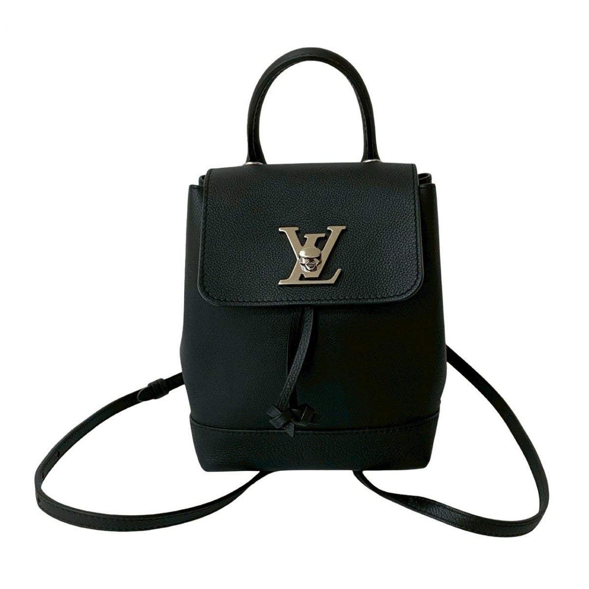 Louis Vuitton Backpack Rock me backpack Leather Black