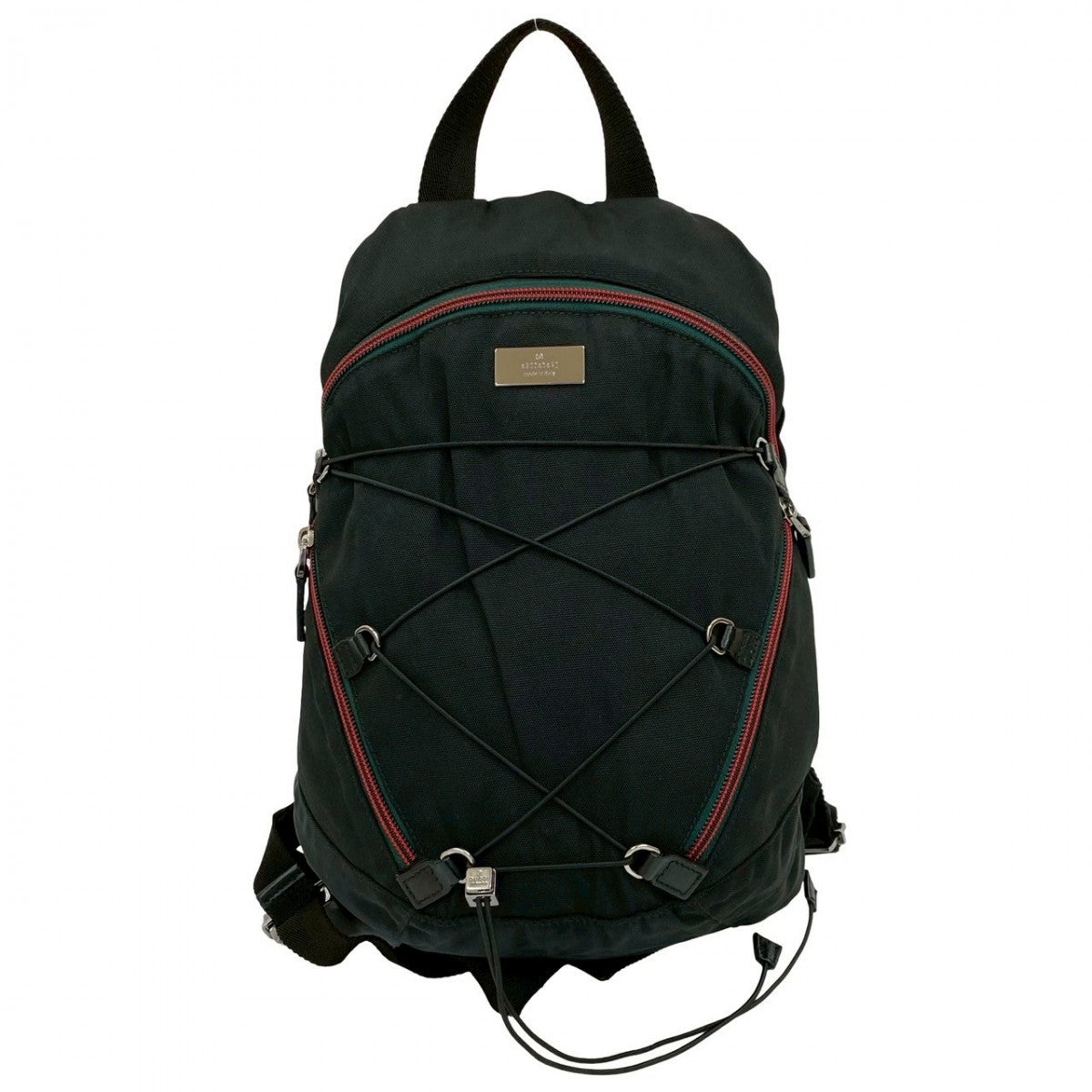 Gucci Backpack Sherry line Nylon Black