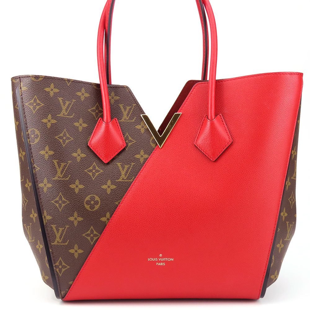 Louis Vuitton M40459 Kimono MM Monogram Red Tote Bag