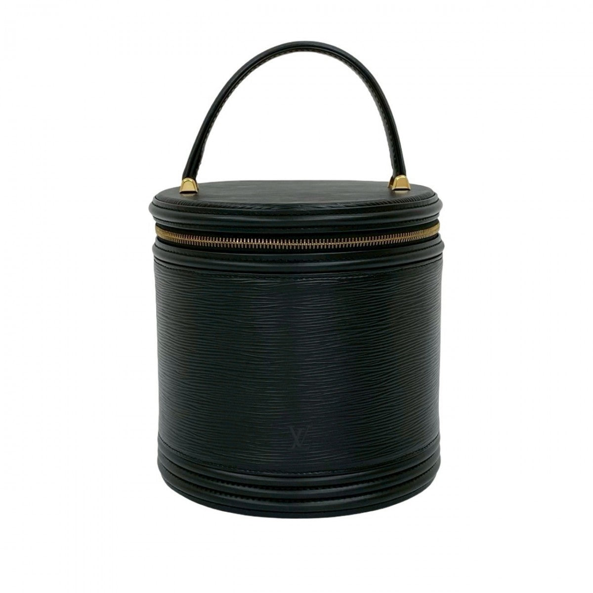 Louis Vuitton Epi Cannes Leather Black Handbag