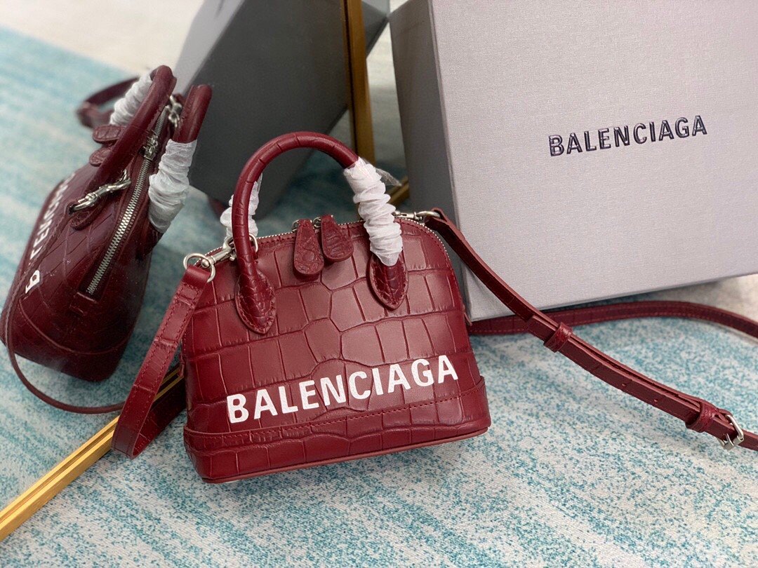 Top Quality Ville Handbag In Dark For Red Mini Travel Bag