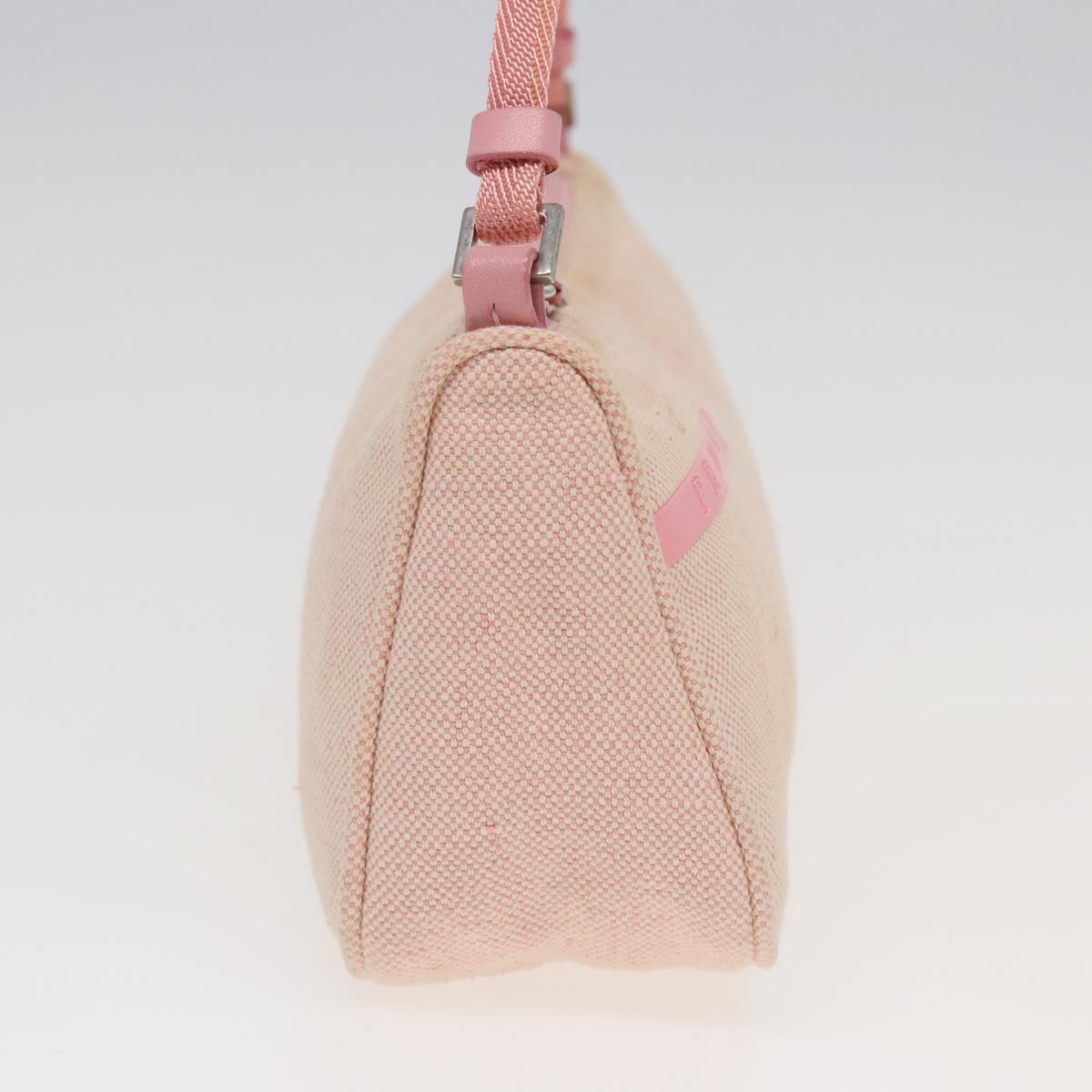 Prada Sports Accessory Pouch Auth Luxury Handbag Canvas Pink Clutch Bag