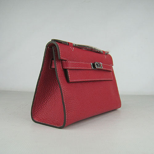 Hermes Luxury Kelly Cm Handbag H Red Travel Bag