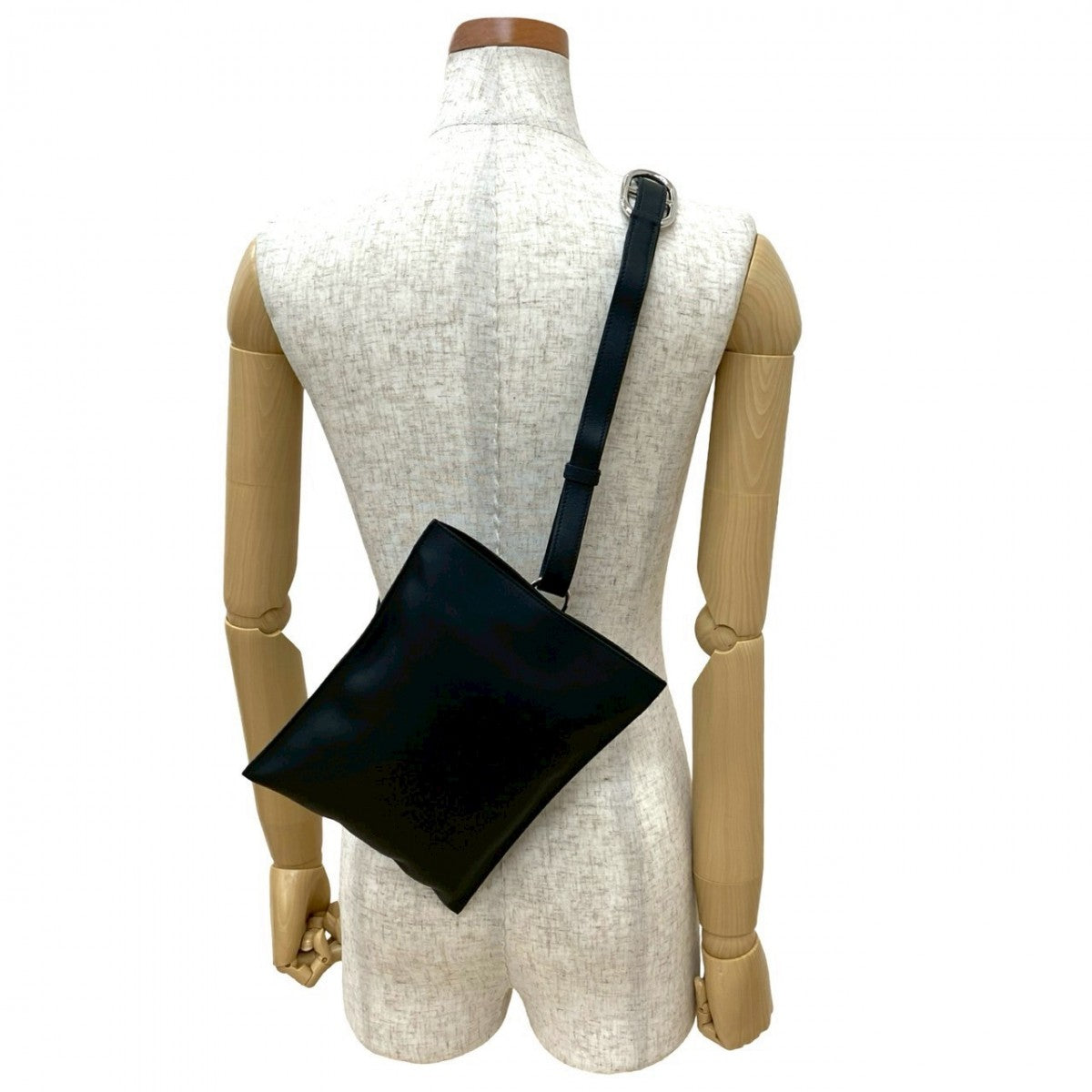 Hermes Shoulder Bag Vaux Swift Potential Plus Black