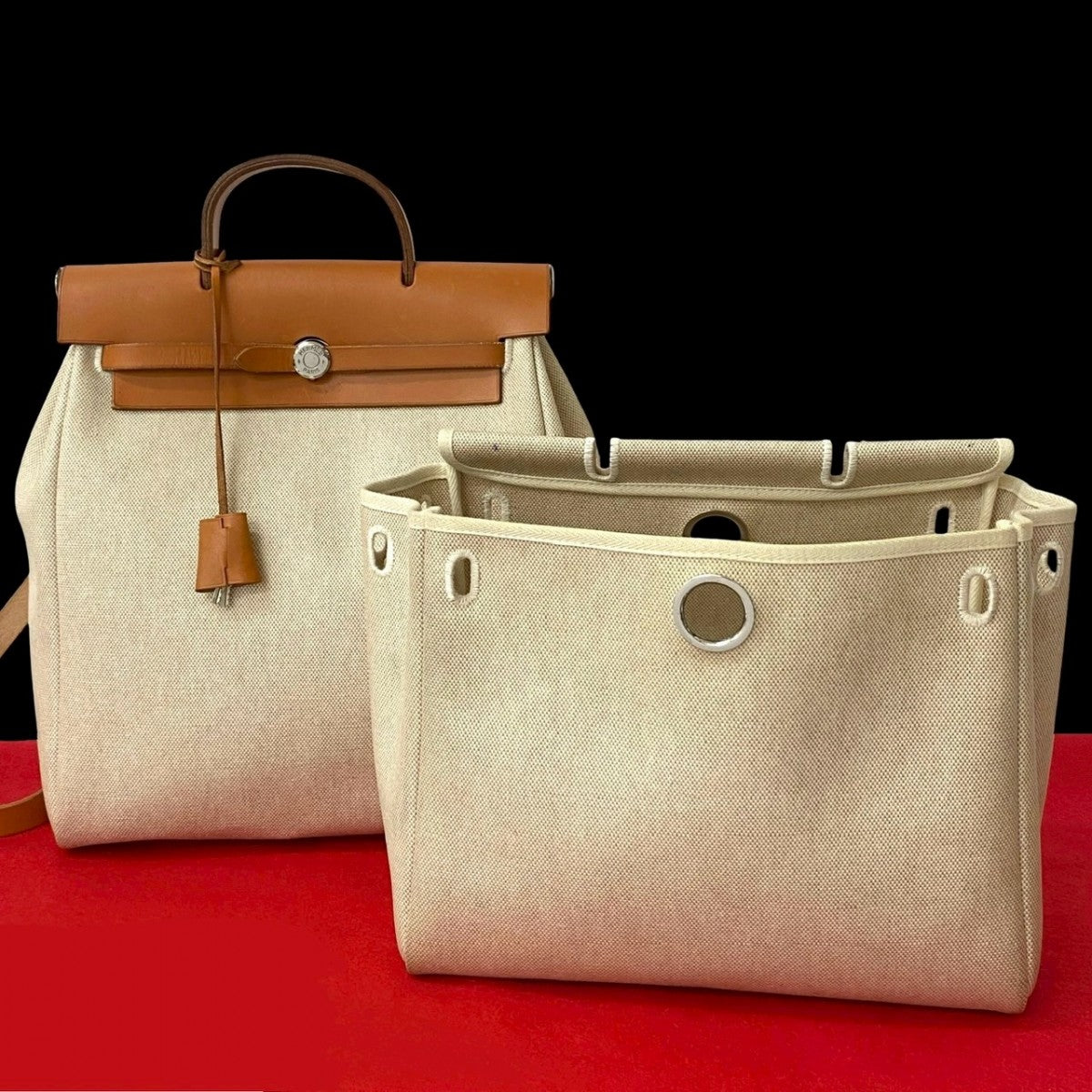 Hermes Backpack Towar Officier Herbag Ad Pm Brown