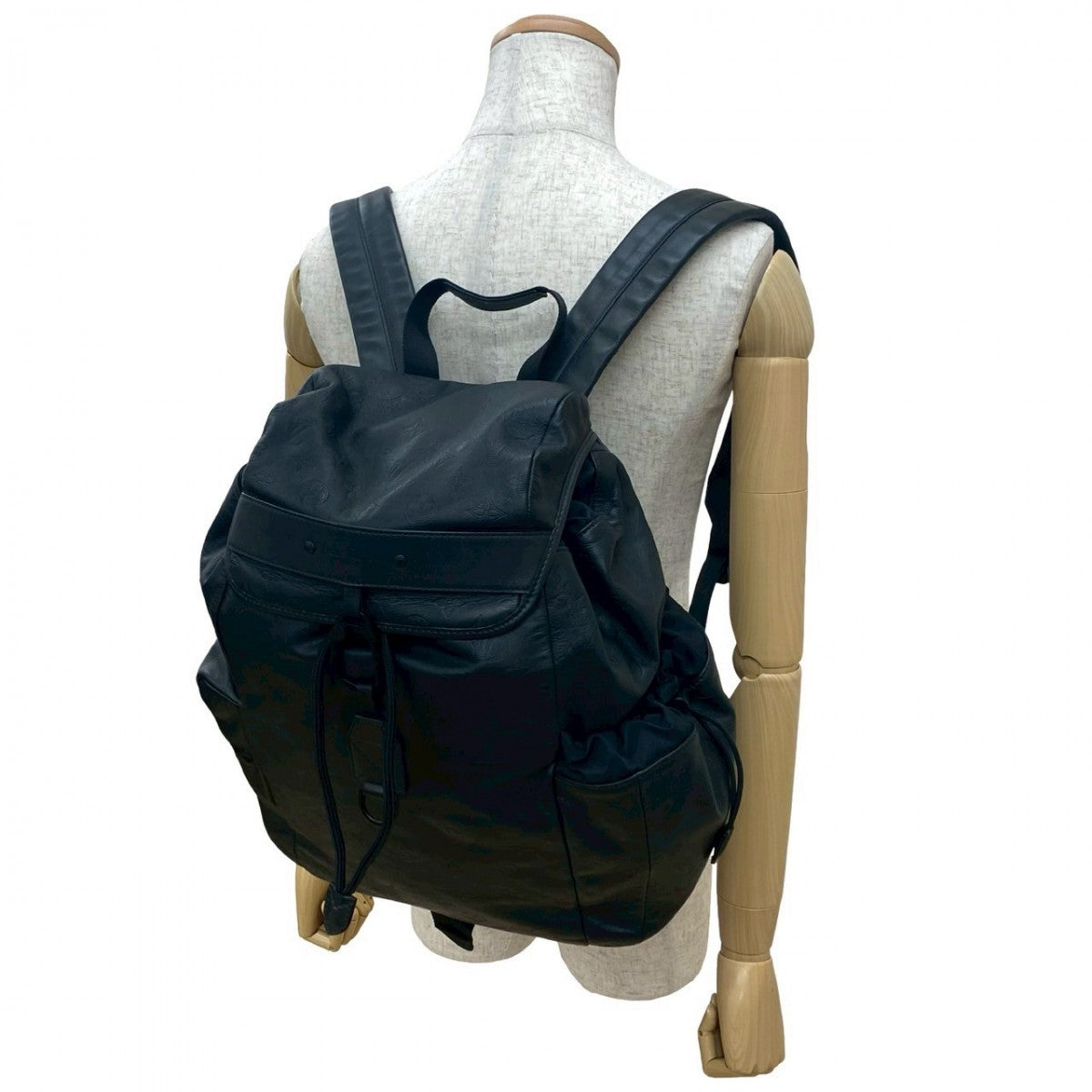 Louis Vuitton Backpack shadow Discovery backpack Monogram Leather Black