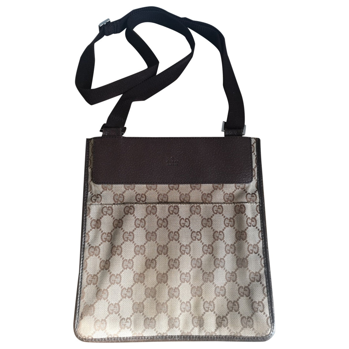 Gucci beige cloth handbag
