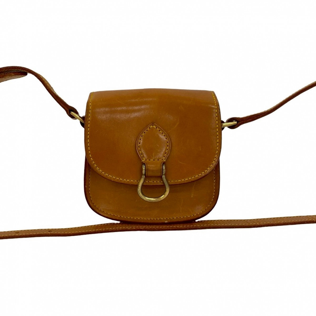 Louis Vuitton Saint-Cloud Leather Brown Mini Shoulder Bag