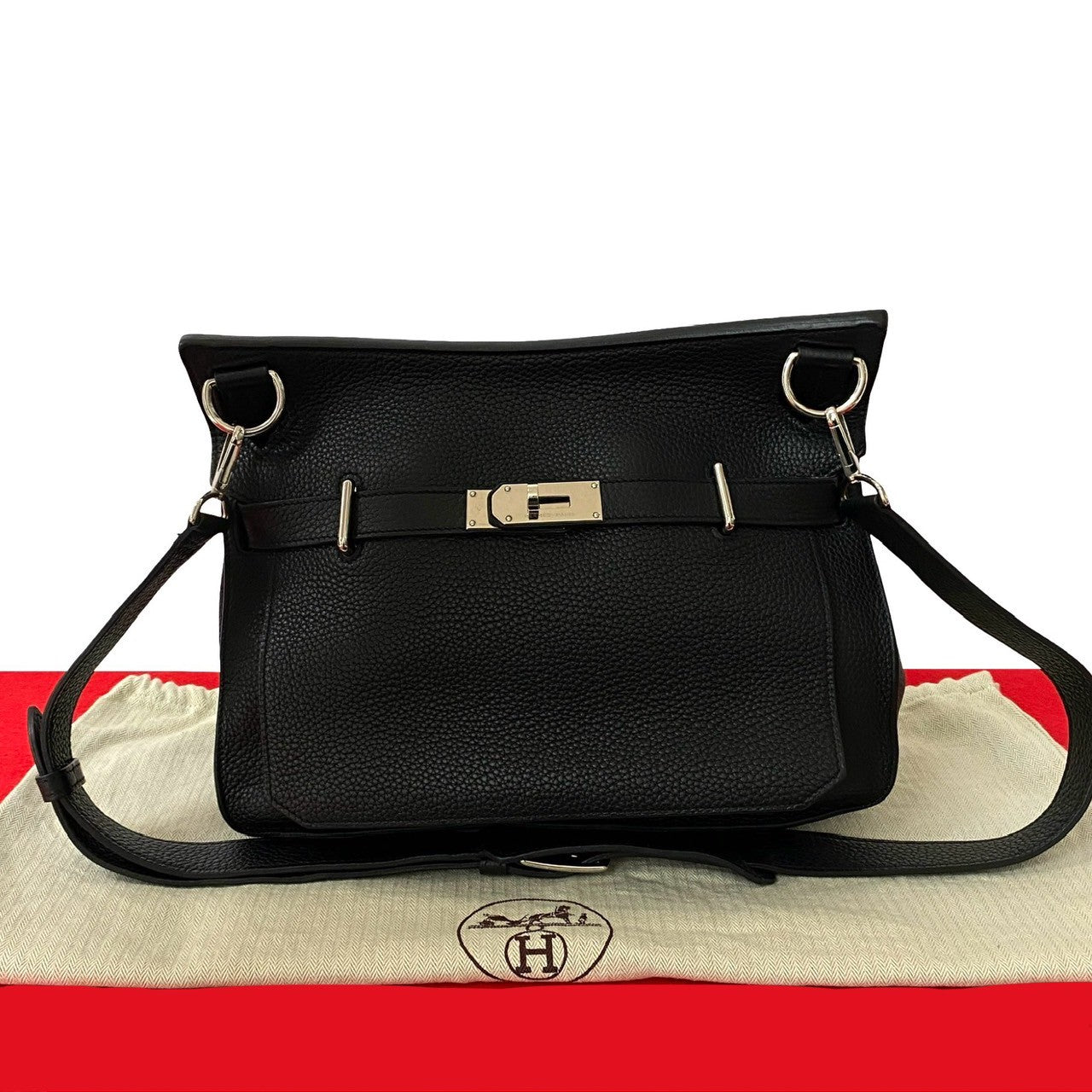 Shoulder Bag Taurillon Clemence Gypsysiel Black