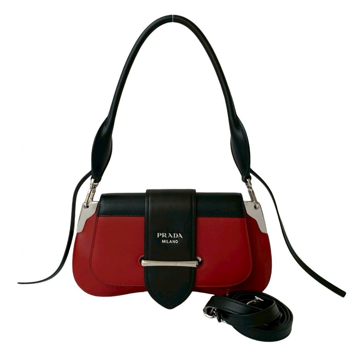Shoulder Bag Sydney Leather Black
