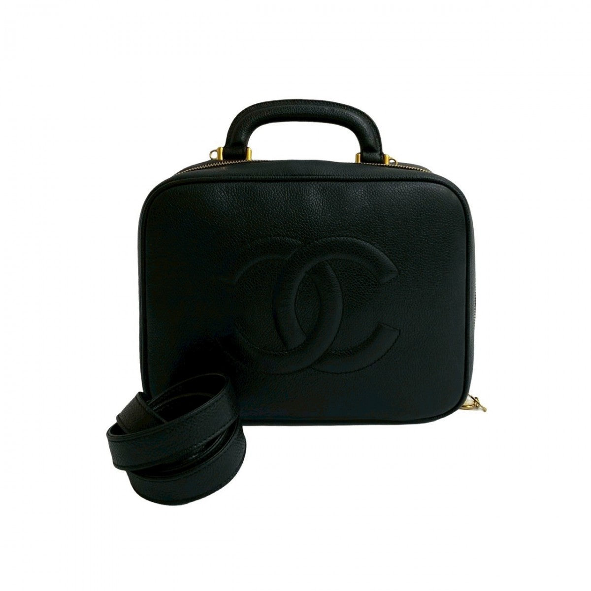 Chanel Matt caviar skin Black Shoulder Bag 826B826