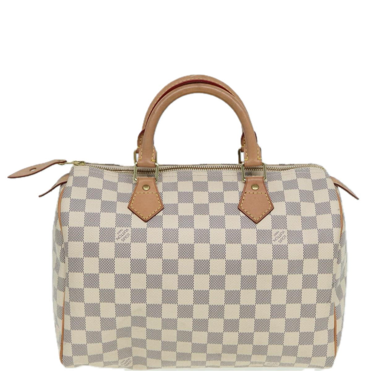 LOUIS VUITTON Damier Azur Speedy 30 Hand Bag N41533 LV Auth 82725