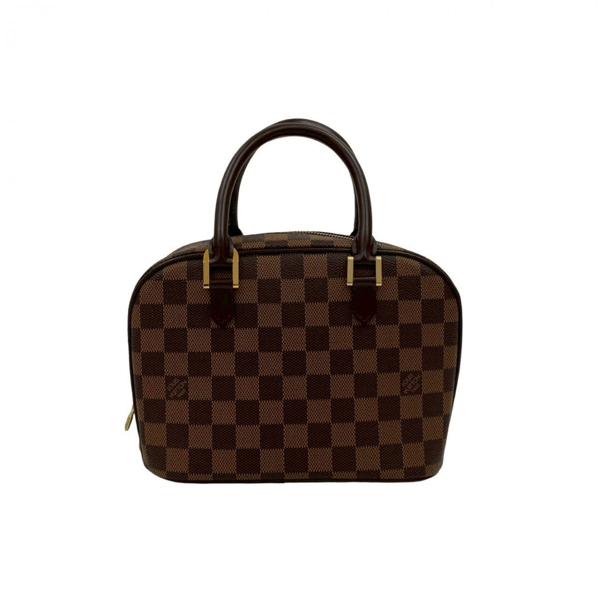 Louis Vuitton Damier Saria Leather Brown Mini Bag