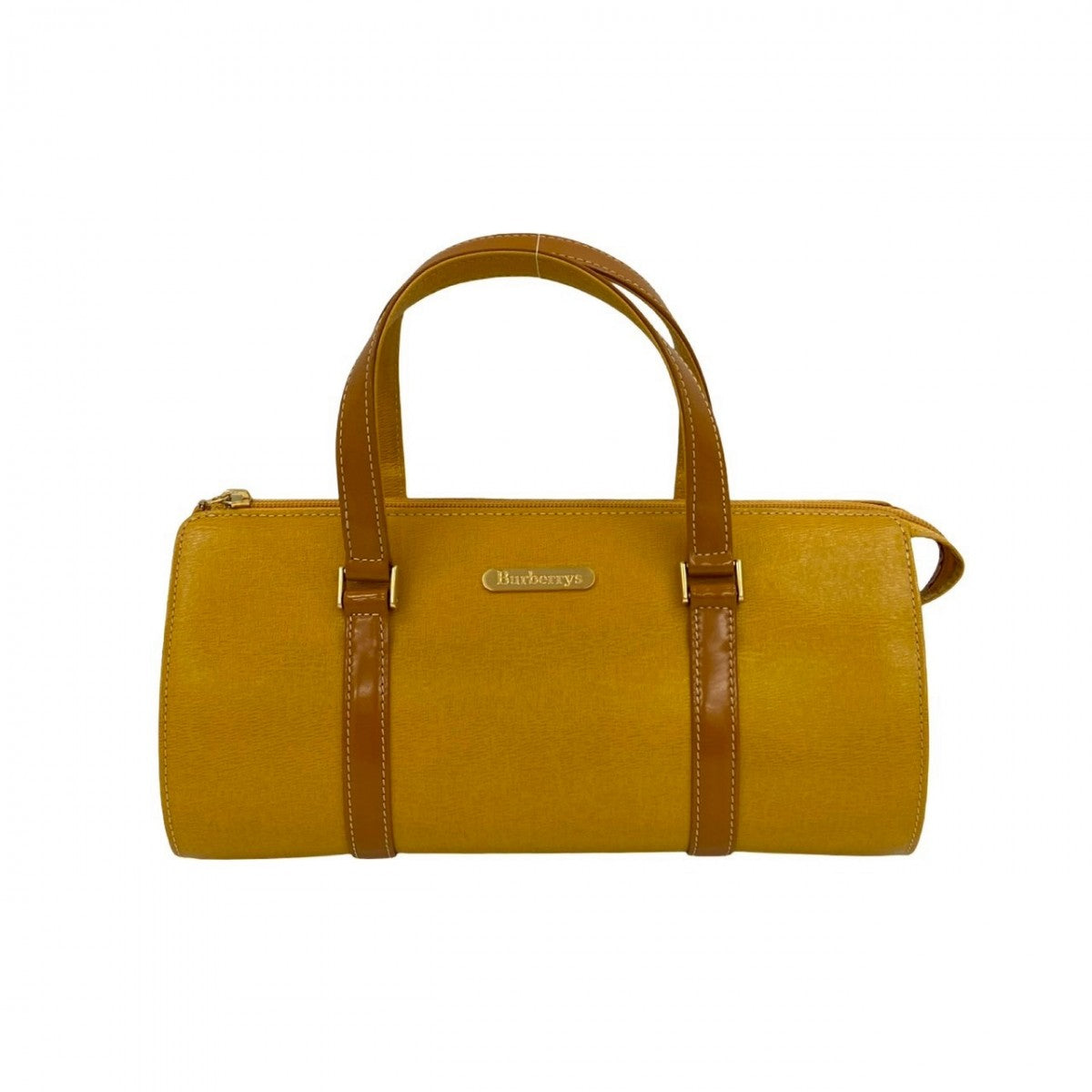 Burberry 827B827 43058 Leather Yellow Travel Bag