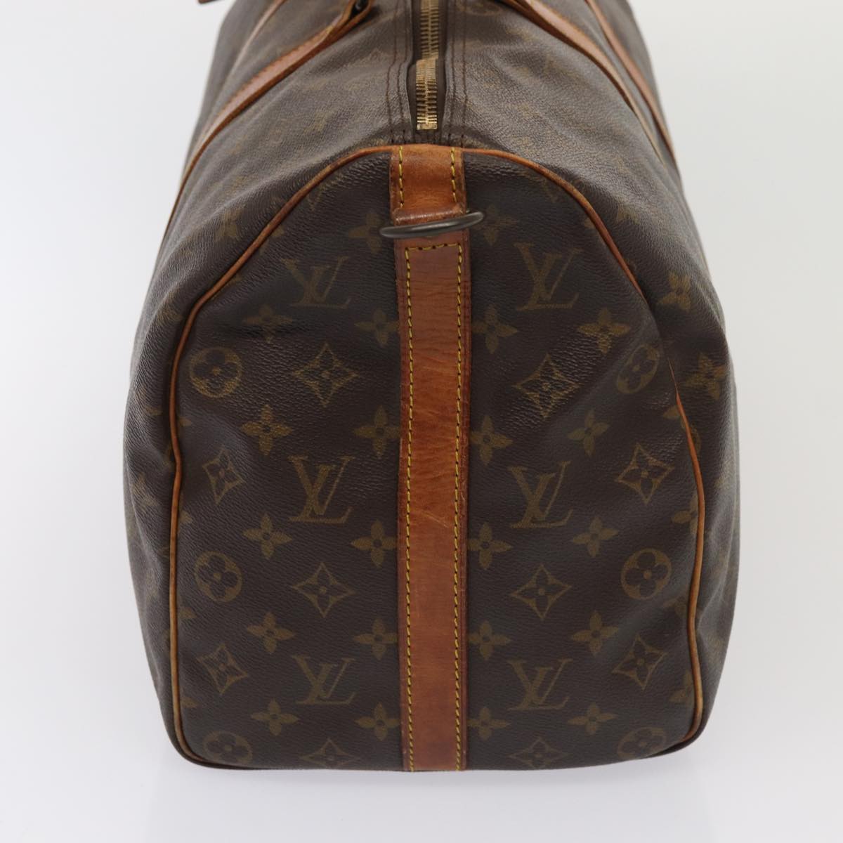 LOUIS VUITTON Monogram Keepall Bandouliere 45 Boston Bag M41418 LV Auth 82812