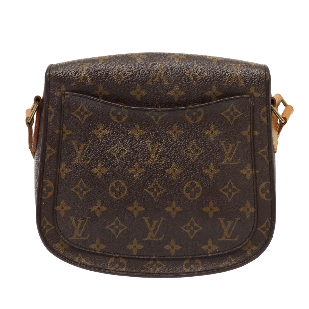 LOUIS VUITTON Monogram Saint Cloud GM Shoulder Bag M51242 LV Auth 82843